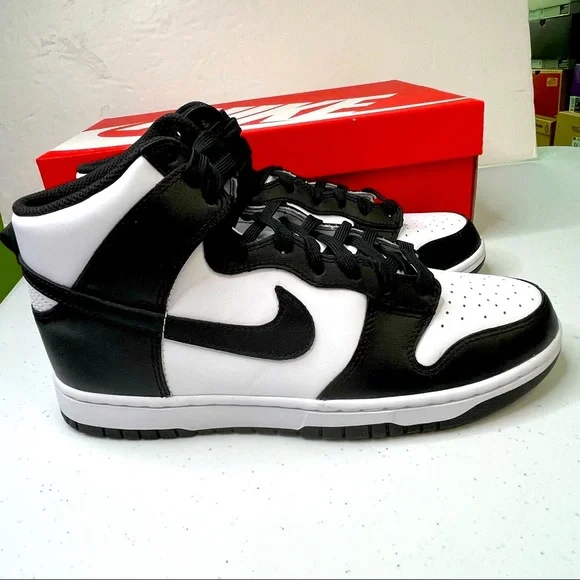 Nike | Shoes | Nike Dunk High Retro Panda Mens Size Sneakers  display picture 1
